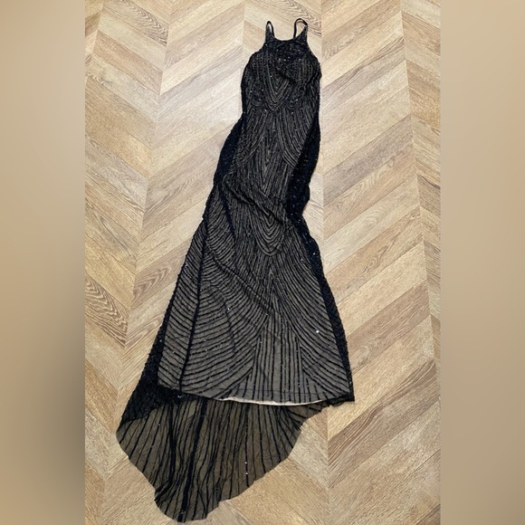 Stunning Prevue Backless Evening Gown - Picture 2 of 16